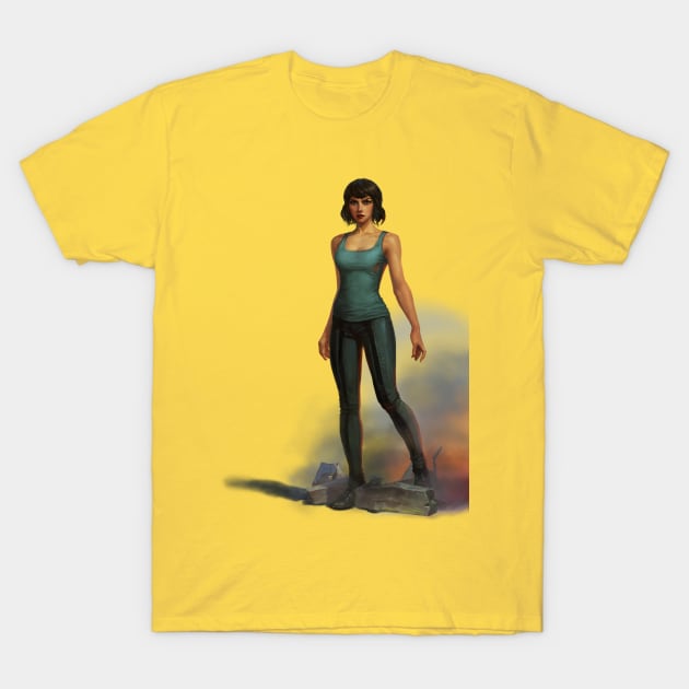 Ghost in the Shell T-Shirt by nikitanv